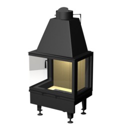 Wkład kominkowy ARYSTO A10 LP / 670+450x510 L DJ