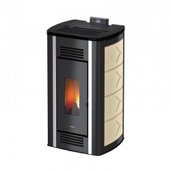 Piecyk na pelet Venus3 Air Plus kafel 12,5 kW - Cadel