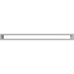 Kratka kominkowa TUNEL biały 6x80