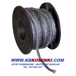 Sznur okragły fi 18mm do kominka. www.kbkominki.com